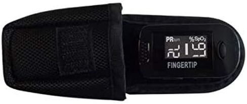 Concord BlackOx Fingertip Pulse Oximeter with Reversible Display, Carrying Case, Lanyard and Protective Cover in Saudi Arabia