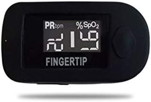 Concord BlackOx Fingertip Pulse Oximeter with Reversible Display, Carrying Case, Lanyard and Protective Cover in Saudi Arabia