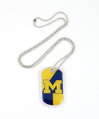 Aminco NCAA Michigan Wolverines Dynamic Dog Tag in Saudi Arabia