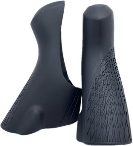 غطاء دعامة لغطاء رافعة ناقل الحركة لدراجة الطريق Shimano ST-R3030 ST-R3000 ST-R2030 ST-R2000 (زوج واحد) أسود in Kuwait