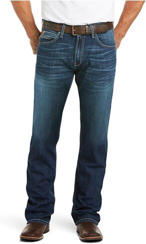 Ariat 1001444946X30 Flame Resistant NFPA Extra Relaxed-Fit Jeans, Capacity, Volume, Cotton, 46x30, Denim in Saudi Arabia