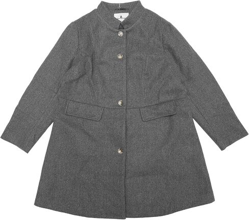 Agnes Orinda Women's Plus Size Long Coat Winter Steampunk Stand Collar Single Breasted Coat 2023 in Saudi Arabia