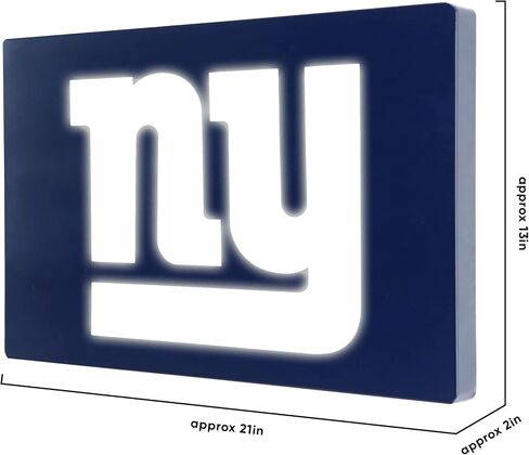 foco NFL Team Metal Light Up Logo Wall Sign in Saudi Arabia