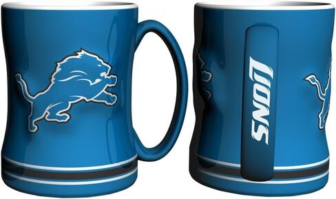 Detroit Lions Sculpted Coffee Mug, 15 oz in Saudi Arabia