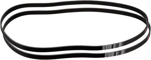 uxcell 2pcs 420J6 PJ V-Ribbed Belt 6 Ribs 42" Length x 0.55" Width x 0.14" Height, EPDM Rubber Poly V Belt, Multi Wedge Micro V Belt in Saudi Arabia