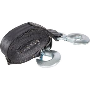 2 Inch x 20FT Trailer Winch Strap with Safety Snap Hook Replacement for Towing Vehicles, Boats and Jet Ski
