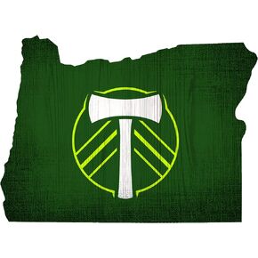 Fan Creations MLS Portland Timbers Unisex Portland Timbers Team Color Logo State Sign, Team Color, One Size