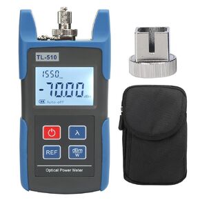TL510 Optical Tester Tl-510,Mini Fiber Optical Power Meter for Telecommunications Engineering Maintenance