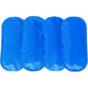 TSA Approved Ice Packs, Reusable Ice Packs for Insulin Cooler Travel Case, Diabetes Ice Packs for Insulated Medication Travel Bag, Perfect for Most Medication Cooler for Travel (4 Packs)