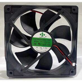 PY-1225H12S Ice Maker Fan PY-1225H12S DC Fan PY-1225H12S DC12V 0.35A 12CM 120×25mm 2-Wire Cooling Fan