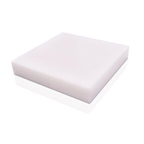 Acetal Copolymer Plastic Sheet 1/4" x 12" x 12" - Natural