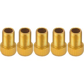 5 Pack Presta to Schrader Valve Adapter for Bike, Convert Presta to Schrader Adaptor for Bike, Convert Presta to Schrader Adaptor for Bike
