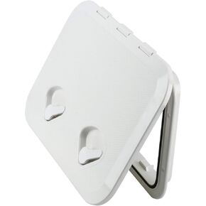 Amarine Made Marine Deck Hatch Boat Deck Hatch Access Hatch & Lid 12-3/8" X 17-1/4" - White - 315mmx440mm (White)