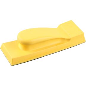 Fdit Hand Sanding Block, Soft And Elastic Self-Adhesive Rectangular Hand Sanding Block Lightweight for Polishing Paint for Manual Fine Polishing