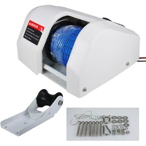 Pactrade Marine Pontoon Electric Anchor Windlass Salt Water up to 20 LB Anchor