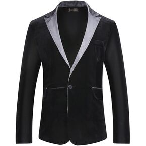 Men's Slim Fit Casual One Button Blazer Jacket Suits JZA127 in Kuwait