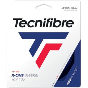 Tecnifibre X-One Biphase 16G Red Tennis String (Set)