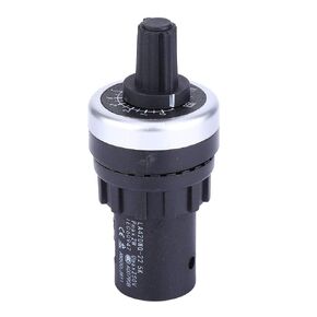 22mm 5K Single Circle Potentiometer Mini Size Adjustable Variable Speed Potentiometer High Accuracy for Variable Speed Drive Invert Industrial