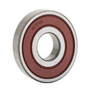 NTN Bearing 6203LU Single Row Deep Groove Radial Ball Bearing, Contact, Normal Clearance, Steel Cage, 17 mm Bore ID, 40 mm OD, 12 mm Width, Single Seal, Open One Side