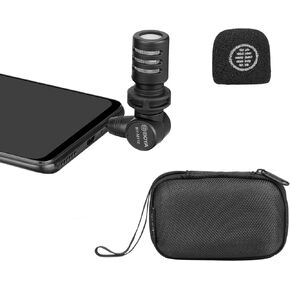 BOYA Condenser Microphone, BY-M110 Plug and Play Mic with Omnidirectional Condenser for Smartphones, Computer, PC, Laptop, Tablet, YouTube, Facebook, Tiktok