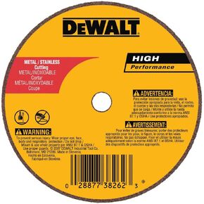 DeWalt DW8701 A60T Wheel, 2-1/2-Inch X .035-Inch X 1/4-Inch