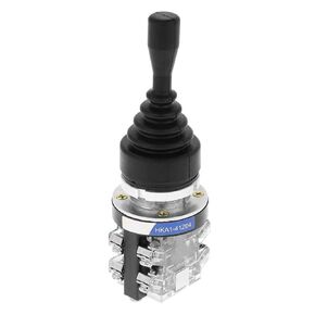 Fdit 4 Position Joystick Switch 4NO Spring Position Return Momentary Joy Stick Replacement for HKAI-41Z04