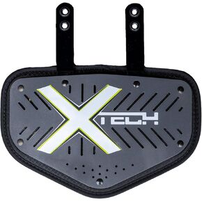 Vented 5-Sided Football Backplate - Universal Adjustable Back Plates for Adult Mens and High School Players for Football Shoulder Pads - Protective Gear and Accessories