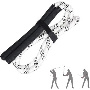 Golf Swing Training Aid Posture Corrector Warm-up,Golf Swing Practice Rope for All level Golfers Improve Temple Speed Golf Training Equipment for Arm Strength Golf Swing Trainer for Golfer