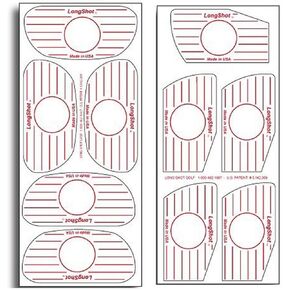 LongShot Golf 50 Sheet Pack