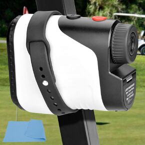 iGuerburn Magnetic Rangefinder Holder for Golf Cart Railing, Adjustable Golf Range Finder Magnet Strap, Easy Access - Slim - Fits for All Rangrfinders with no Covering The Buttons