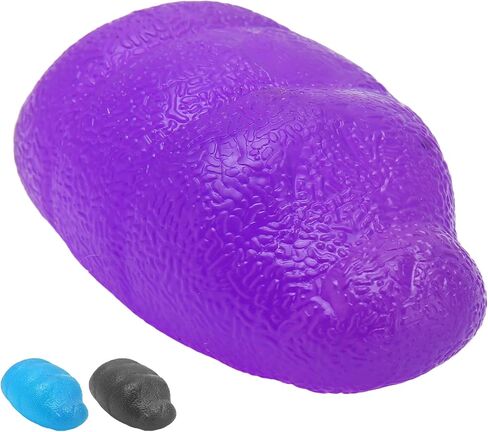 Finger Ball Exerciser Grip Ball, Stress Balls Balls f Hand Exercise Squeeze Ball Silicone Squeezer for Grip Strength, Arthritis Reflex Speed () in Saudi Arabia