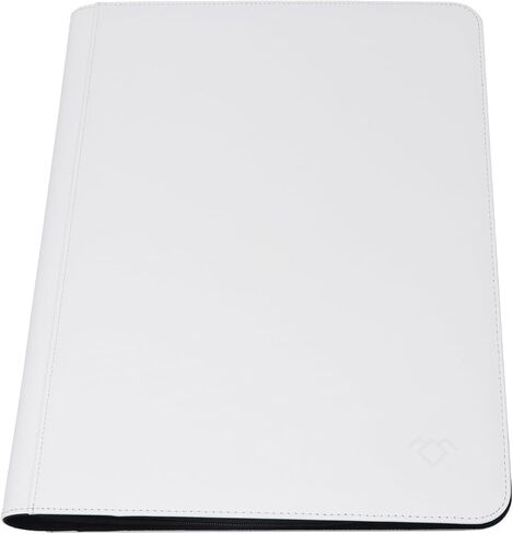 GrinOwl 16 Pocket Card Binder, Fits 1216 Trading Cards 1200+ Pockets Ringless Trading Card Album Folder for TCG (Black) in Saudi Arabia