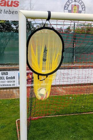 POWERSHOT Soccer Target with net - Train Your Strike Accuracy! Play Top Bins, Easy to Attach in Saudi Arabia