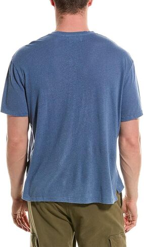 Velvet by Graham & Spencer Men's Lionel Short Sleeve Henley T-Shirt in Saudi Arabia