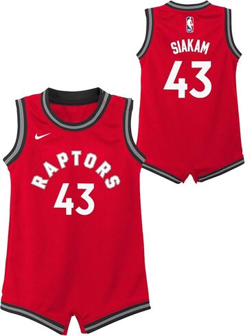 Outerstuff NBA Infants Official Name and Number Home Alternate Road Player Bodysuit Romper Jersey in Saudi Arabia