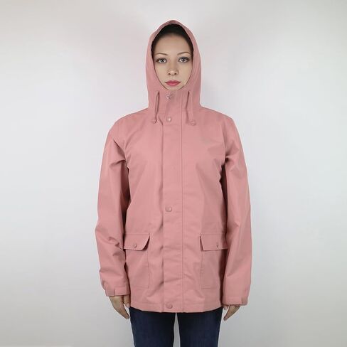 Women’s Waterproof Rain Jacket Lightweight Outdoor Windbreaker Hooded Rain Coat in Saudi Arabia