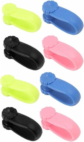 8PCS Acupressure Point Clips Hand Acupressure Clip Pain Alleviation Wearable Plastic Hand Pressure Point Clip for Relaxation in Saudi Arabia