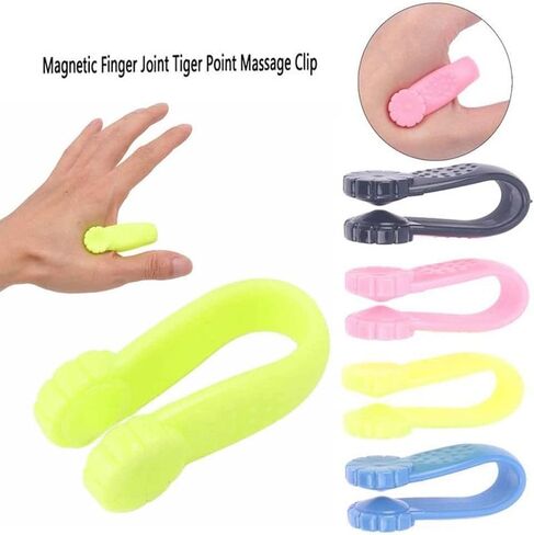 8PCS Acupressure Point Clips Hand Acupressure Clip Pain Alleviation Wearable Plastic Hand Pressure Point Clip for Relaxation in Saudi Arabia