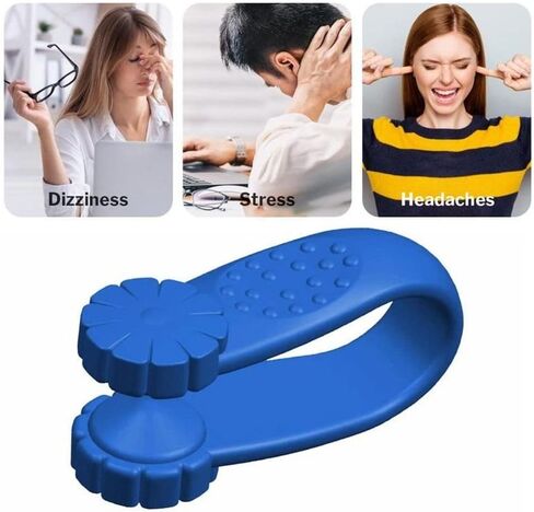 8PCS Acupressure Point Clips Hand Acupressure Clip Pain Alleviation Wearable Plastic Hand Pressure Point Clip for Relaxation in Saudi Arabia