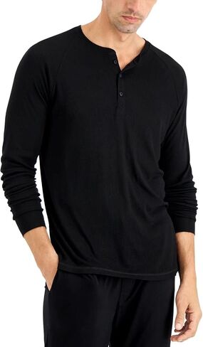 قميص Hanes الرجالي ذو الأكمام الطويلة من Henley in Saudi Arabia