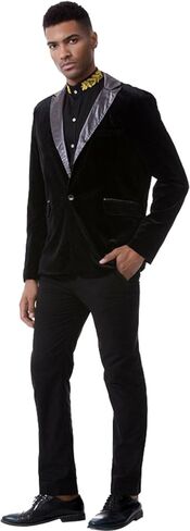 Men's Slim Fit Casual One Button Blazer Jacket Suits JZA127 in Kuwait