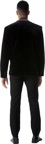 Men's Slim Fit Casual One Button Blazer Jacket Suits JZA127 in Kuwait