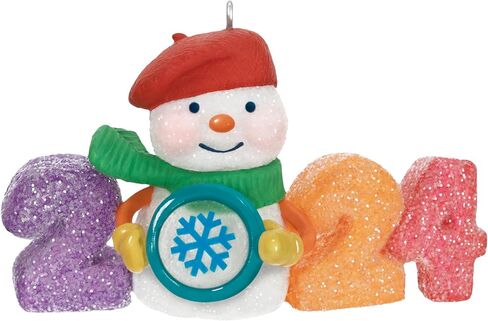 Hallmark Keepsake Christmas Ornament 2024, Sweet Decade 2024, Snowman Collectors Gifts in Saudi Arabia