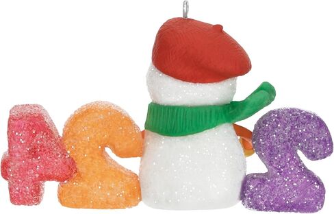 Hallmark Keepsake Christmas Ornament 2024, Sweet Decade 2024, Snowman Collectors Gifts in Saudi Arabia