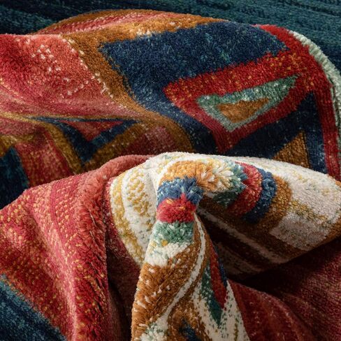 Well Woven Tulsa Dustin Southwestern Tribal Medallion Crimson 2'7" x 9'10" Runner Rug in Saudi Arabia
