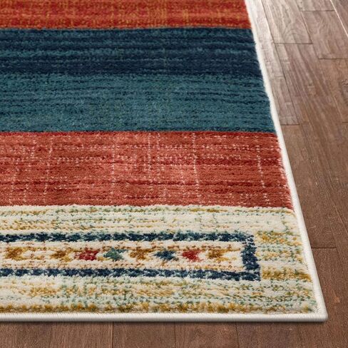 Well Woven Tulsa Dustin Southwestern Tribal Medallion Crimson 2'7" x 9'10" Runner Rug in Saudi Arabia