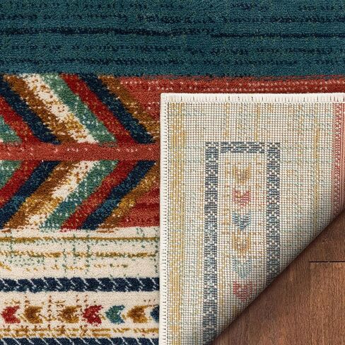 Well Woven Tulsa Dustin Southwestern Tribal Medallion Crimson 2'7" x 9'10" Runner Rug in Saudi Arabia