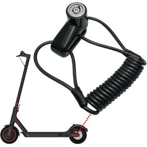 Glodorm Disc Brake Lock for Xiaomi Electric Scooter, Anti-Theft Padlock Wheel Security Lock for Xiaomi M365 Electric Scooter