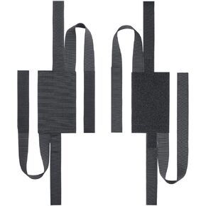 Adjustable Hoverboard Attachment Straps Hook and Loop Fastening Hoverboard Fastening Cable Hoverboard Replacement Straps with Protectors for Go Kart Seat Accessories