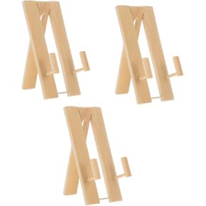 3 Pcs Fan Bracket Japanese Fan Base Tripod Folding Fan Stand Folding Hand Fan Stand Holder Folding Fan Holder Hanger Holder Japanese Fan Holder Round Wood Miss Display Stands
